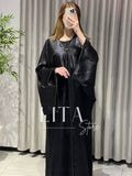 Abaya deux pièces avec foulard